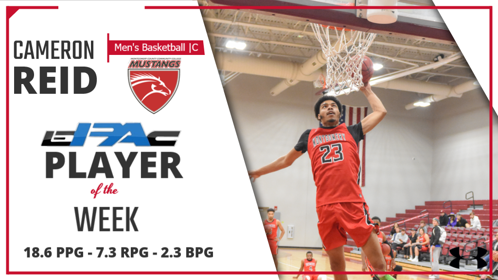 Cameron Reid Named EPAC Player Of The Week