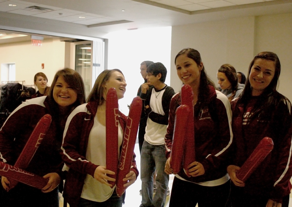 Mustangs Pep Rally Readies Teams for Playoffs
