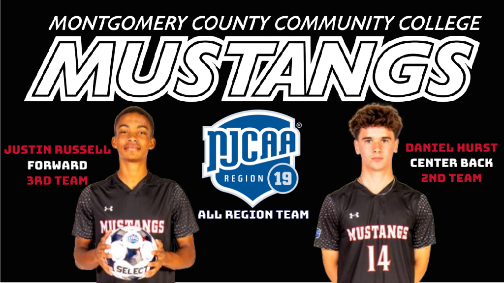 Russell and Hurst Earn All-Region Honors for Montgomery County Community College Men&rsquo;s Soccer