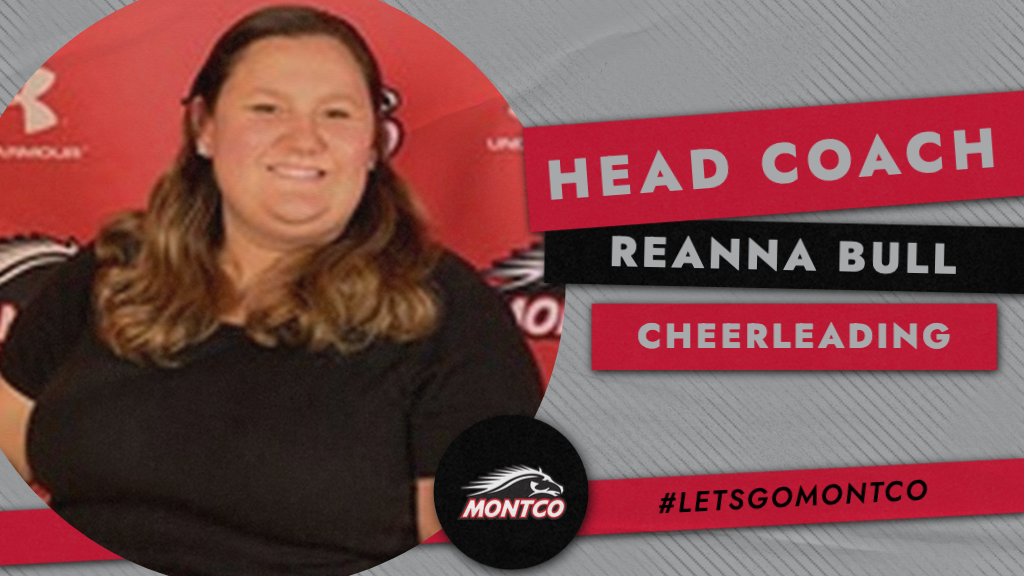 Reanna Bull promoted to Head Cheerleading Coach at Montgomery County Community College.