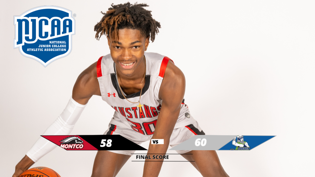 Men's Basketball falls 60-58 to Sussex