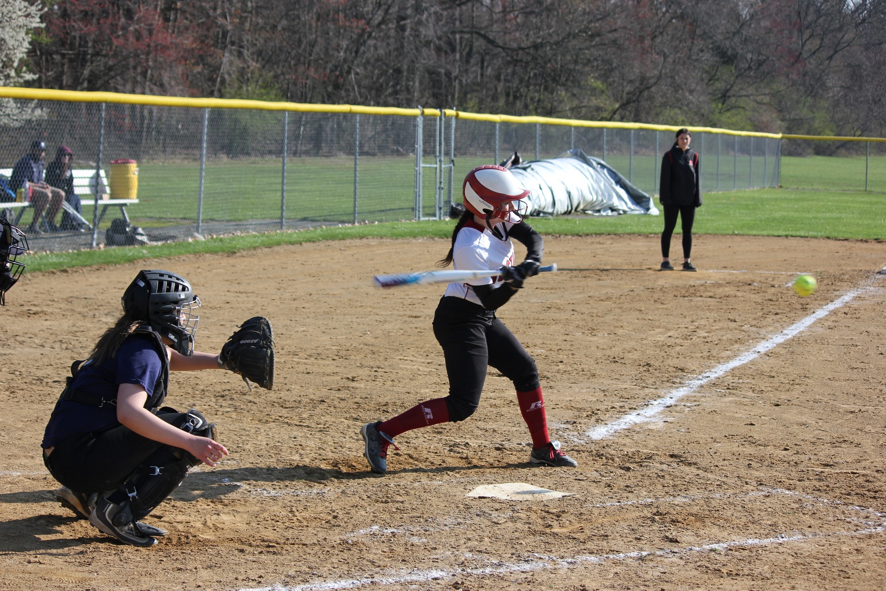 Softball Loses Double Header at Sussex County