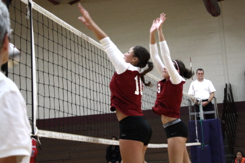 Mustangs Sweep Volleyball TriMatch