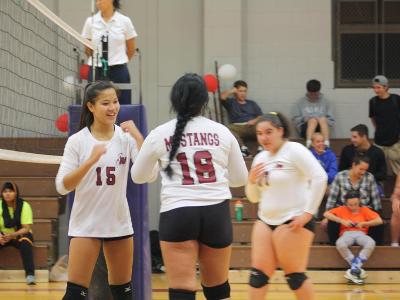 Women's Volleyball: Win second round of playoffs